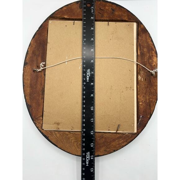 2 Vintage Wooden Carved Picture Frames With Glass Black Beautiful Detail - Picture 5 of 10